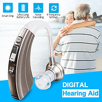 Digital Hearing Aid BTE Behind The Ear Sound Voice Amplifier Assitance Noise Cancelling Severe Loss