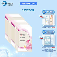 Hộp 12 miếng Mặt nạ dưỡng da tươi trẻ chiết xuất hoa mẫu đơn hoàng cung Bio-essence (12 miếng x 20ml)