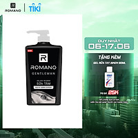 Sữa tắm cao cấp Romano Gentleman lịch lãm nam tính sạch sảng khoái 650gr