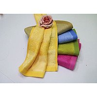Combo 5 Khăn Tắm Sợi Tre Nam Phong Kích Thước 34*80cm - Màu Ngẫu Nhiên