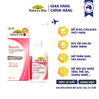Collagen Thủy Phân Dạng Nước Nature's Way Beauty Liquid Bổ Sung Dưỡng Chất Chăm Sóc Làn Da Trắng Sáng 500ml