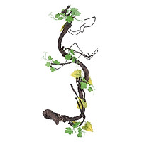 Dây hoa hồng leo giả dài 3m trang trí nhà cửa, quán cafe