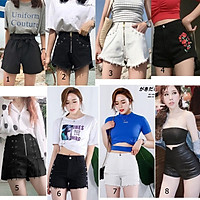 Quần sooc nữ giá rẻ tổng hợp những mẫu quần short đùi phong cách thời trang hot girl