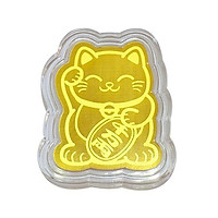 Giá đỡ kẹp điện thoại gắn trên xe máy (kèm miếng dán mèo vàng)