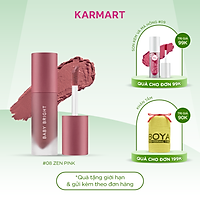 Son kem và má hồng Baby Bright Lip & Cheek Velvet Cherry Blossom 2.4g