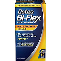 Osteo Bi-Flex Triple Strength + Vitamin D, Improved Joint Comfort*, 80 Coated Tablets