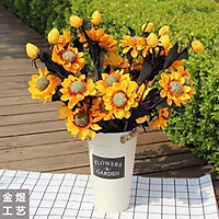 HOA HƯỚNG DƯƠNG HANDMADE TRANG TRÍ NHÀ