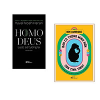 Combo 2 cuốn sách: Homo Deus lược sử tương lai + Bạn có thông minh hơn con tinh tinh