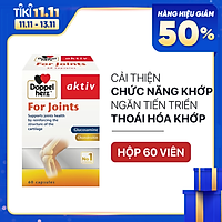 Viên uống cải thiện chức năng khớp và ngăn sự tiến triển thoái hóa khớp Doppelherz Aktiv For Joints (Hộp 60 viên)