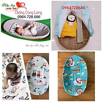 Combo Nôi Tre & Nệm Bọc Nôi 55x85 ( Cho Trẻ Từ 0-12 tháng)