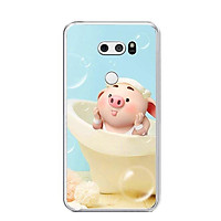 Ốp lưng dẻo cho điện thoại LG V30 - 0050 PIG17 - Hàng Chính Hãng