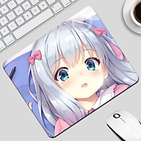Miếng di chuột in hình Eromanga Sensei miếng kê chuột miếng lót chuột anime chibi tiện lợi MẪU 1