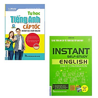 COMBO TỰ HỌC TIẾNG ANH CẤP TỐC TIẾNG ANH TRONG GT HẰNG NGÀY + Tự học tiếng anh cấp tốc
