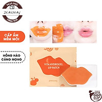 Mặt nạ môi dưỡng ẩm, mờ thâm cho môi hồng hào, mềm mại Hàn Quốc Dearmay Vita Hydrogel Lip Patch