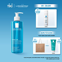 Gel rửa mặt tạo bọt làm sạch & giảm nhờn cho da dầu nhạy cảm La Roche-Posay Effaclar Purifying Foaming Gel (400ml)