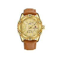Đồng hồ nam NAVIFORCE Thời trang Quartz Chống nước dạ quang - Silver Dial Silver Hand