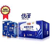 Bỉm Youli dán/quần S108/M92-88/L84/XL80/XXL72/XXXL68 nội địa Trung