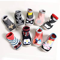 Unisex Baby Sock Shoes with Soft Rubber Bottom Toddler First Walker Anti-slip Thickened Floor Boot