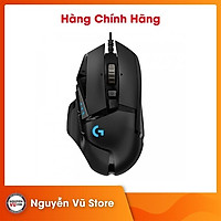 Chuột game hiệu suất cao Logitech G502 Hero - Cảm biến Hero 25k, RGB Lightsync, 11 nút lập trình, điều chỉnh trọng lượng, PC - Hàng chính hãng