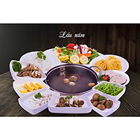 Goimon.net - Hotpot House- Lẩu nấm chay dành cho 2-3 người ăn