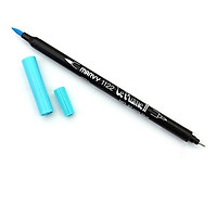 Bút lông hai đầu màu nước Marvy LePlume II 1122 - Brush/ Extra fine tip - Pale Blue (53)