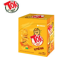 Bánh Khoai Tây Nướng Tok Vị Phô Mai (Hộp 10 Gói x 38,5g)