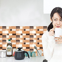 Set 24 Miếng Decal Gạch Bông - Decal dán tường, kính, sàn nhà, gỗ (20 x 20 cm)