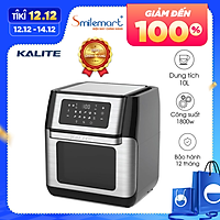 Nồi chiên không dầu kiêm lò nướng Kalite Q10 (12 Lít - 1800w) - Hàng Chính Hãng