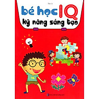 Bé học IQ kỹ năng sáng tạo (Tặng kèm bút thú siêu dễ thương)