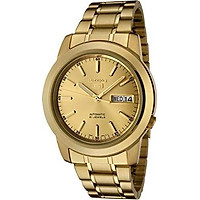 Đồng Hồ Nam Seiko Snke56 Bằng Thép Không Gỉ Mặt Số Vàng Tự Động Seiko Men'S Snke56 Seiko 5 Automatic
