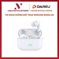 Tai nghe không dây True Wireless DareU D2 (Bluetooth 5.1) - Hàng Chính Hãng