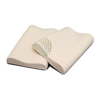 Combo 2 gối cao su thiên nhiên KYMDAN Pillow Glory Air 60 x 38 x 8,5 - 5,5 - 8 cm