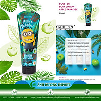 Sữa Dưỡng Thể Giúp Da Tươi Mát Khỏe Mạnh Hương Táo Xanh ( MADELYN MINION BOOSTER BODY GEL APPLE PARADISE) 200ml