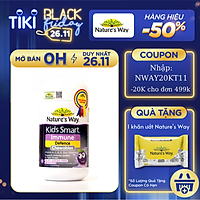 Viên Nhai Cho Bé Nature’s Way Kids Smart Immune Defence Chewables Tăng Cường Miễn Dịch Và Sức Đề Kháng 50 Viên