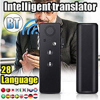 Pocket Portable Sway Language Simultaneous Interpretation 28 Languages For Travel Learning Shoping Intelligent Instant Voice Translator
