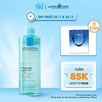 Nước Tẩy Trang Làm Sạch Sâu & Kiểm Soát Bã Nhờn Cho Da Dầu Nhạy Cảm La Roche-Posay Micellar Water Ultra Oily Skin 400ml