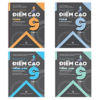 Combo Bí quyết chinh phục điểm cao Lớp 9 Toán (Tập 1,2) - Tiếng anh (Tập 1,2) (4 cuốn)