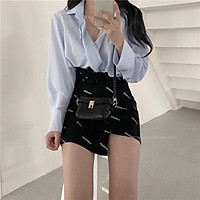 SIÊU SALE ORDER- set váy sơ mi kèm áo