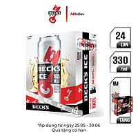 Thùng 24 Lon Bia Beck's Ice (330ml / Lon)