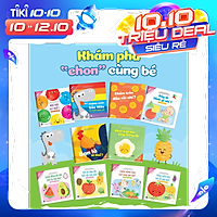 Trọn Bộ 10 tập EHON Song Ngữ cho bé thông minh sáng tạo: Ehon Điều Kỳ Diệu Của Hình Khối + Điều Kỳ Diệu Của Âm Thanh + Điều Kỳ Diệu Của Màu Sắc (Bộ 10 cuốn cho bé 0-6 tuổi / Bộ Sách Phát Triển Trí Tuệ & Kích Thích Thị Giác Cho Bé)
