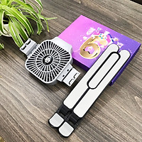 VINETTEAM Giá Đỡ Laptop Hợp Kim Nhôm Có Quạt Tản Nhiệt Có Thể Gấp Gọn Giúp Tản Nhiệt Laptop Macbook Máy Tính Xách Tay Dùng Cho Máy Từ 11~17 Inch - Hàng Chính Hãng