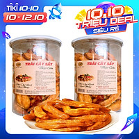 1KG CHUỐI SẤY DẺO ĐÀ LẠT NGUYÊN TRÁI VỊ NGỌT TỰ NHIÊN HIỆU TÂN LỘC PHÁT