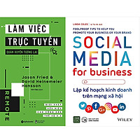 Combo 2 Cuốn Sách: Làm Việc Trực Tuyến Quán Xuyến Tương Lai+ Social Media For Business - Lập Kế Hoạch Kinh Doanh Trên Mạng Xã Hội