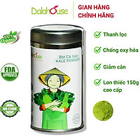 Bột cải xoăn kale sấy lạnh nguyên chất Dalahouse 150gr đạt tiêu chuẩn Châu Âu