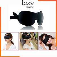Miếng Bịt Mắt 3D Khi Ngủ, Mặt Nạ Ngủ Nam Nữ Thoáng Khí Và Mềm Mại, Tiện Dụng Ngủ Trưa Văn Phòng. TakyHome 5130