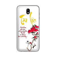 Ốp lưng dẻo cho điện thoại Samsung Galaxy J7 pro - J730 - 01054 7933 TAILOC02 - in chữ thư pháp Tài Lộc - Hàng Chính Hãng