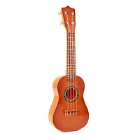 21 inch Kids Imitation Wood UKulele 4-String Portable Guitar Instrument for Children Pick Stringed Instruments Mini