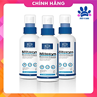 Thuốc xịt ve, trị ghẻ, nấm Alkin Mitecyn cho chó mèo