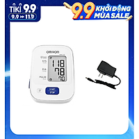 Máy Đo Huyết Áp Bắp Tay Omron Hem-7121 (Trắng) + Tặng Bộ Đổi Nguồn Thường
