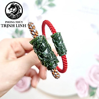 VÒNG TAY LU THỐNG NG.BÍCH CHẠM KHẮC RỒNG PHONG THỦY